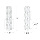 Schonbek S2613 Verve LED 1-lt 13" Tall LED Wall Sconce