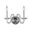 Schonbek S9215 Habsburg 2-lt 15" Wall Sconce