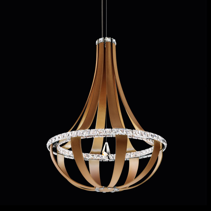 Schonbek SCE120D Crystal Empire 16-lt 27" LED Pendant