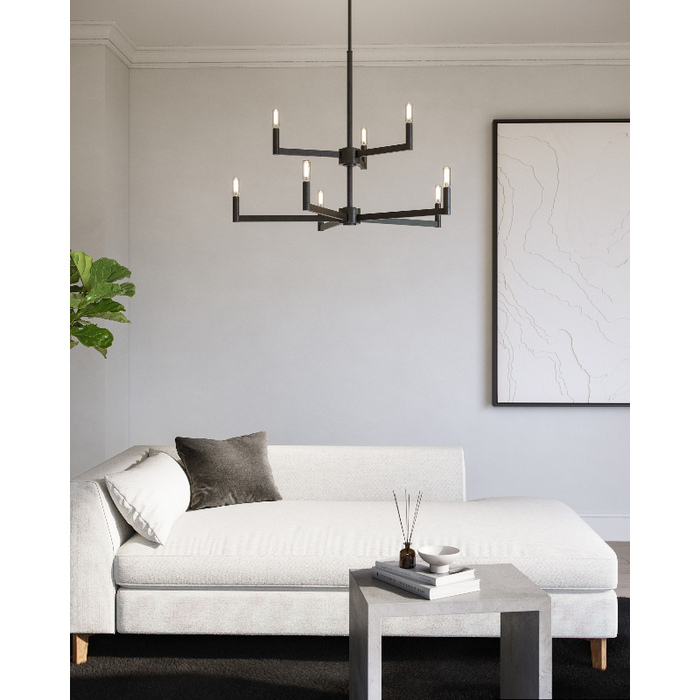 Visual Comfort 3164209EN Fullton 9-lt 30" LED Chandelier
