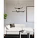 Visual Comfort 3164209EN Fullton 9-lt 30" LED Chandelier