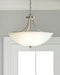 Sea Gull 7716504EN3 Geary 4-lt 25" LED Semi-Flush Mount