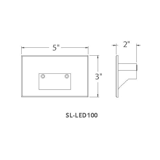 Modern Forms SL-LED100-30 1-lt 5" LED Step Light