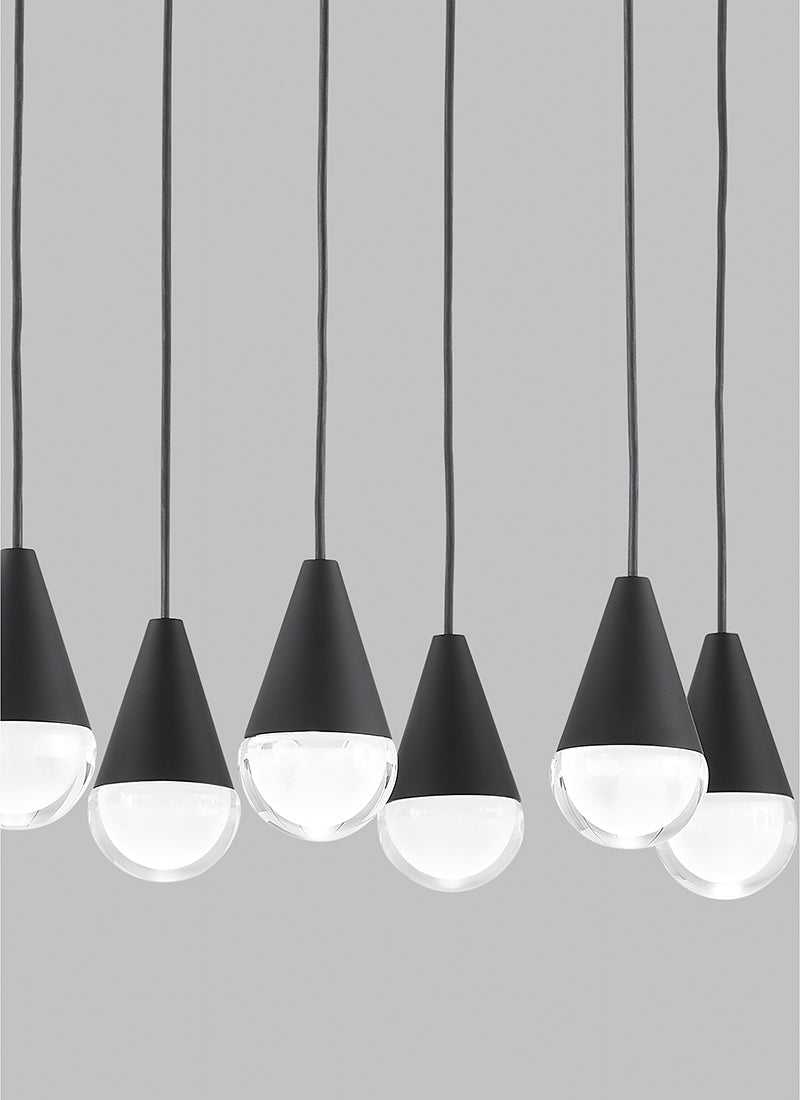 Visual Comfort 700TRSPCPA18 Cupola 18-lt 45" LED Chandelier