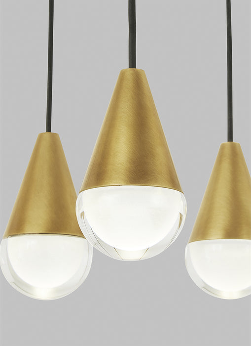 Tech 700TRSPCPA18 Cupola 18-lt 45" LED Chandelier