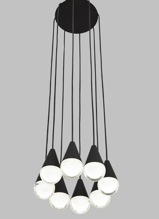 Tech 700TRSPCPA Cupola 8-lt 11" LED Chandelier