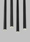 Tech 700TRSPPYL4 Pylon 4-lt 9" LED Chandelier