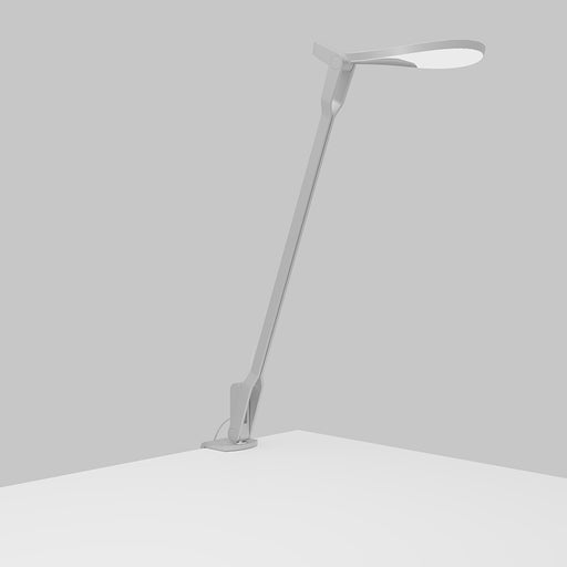 Koncept SPY-W Splitty LED Desk Lamp with Two-Piece Clamp - Silver
