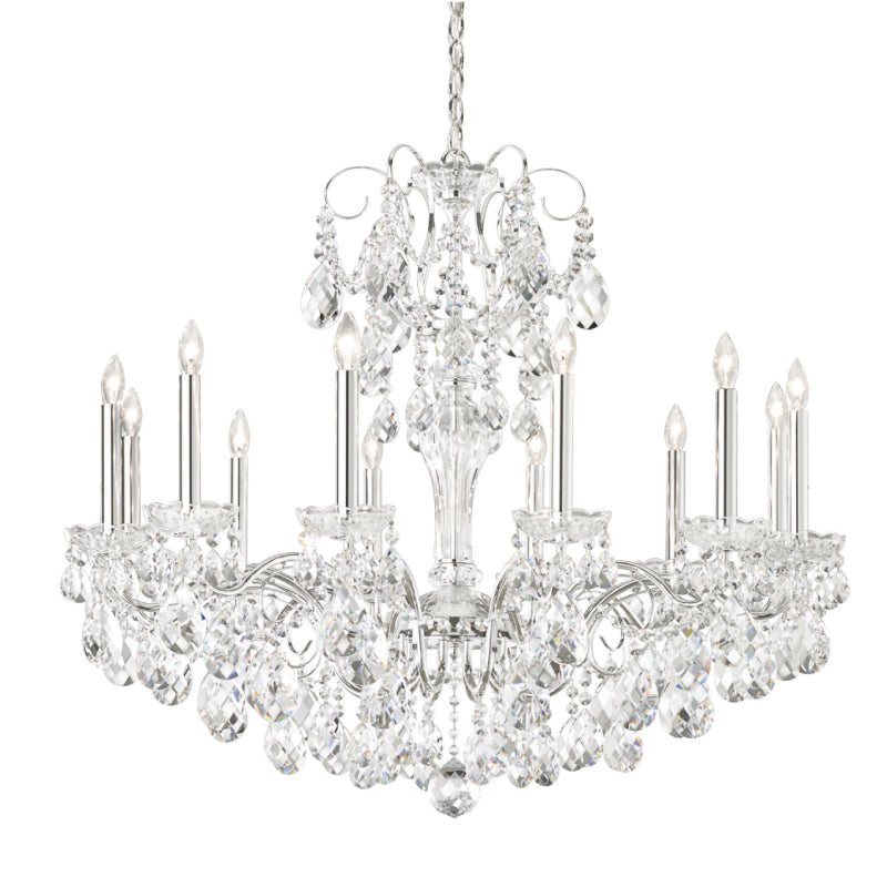 Schonbek ST1849 Sonatina 12-lt 34" Chandelier