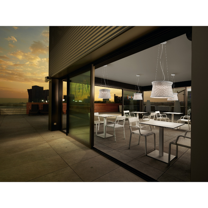 Bover Syra 45 1-lt 18" LED Pendant, 0-10V