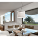 Bover Syra 60 1-lt 24" LED Outdoor Pendant, 0-10V