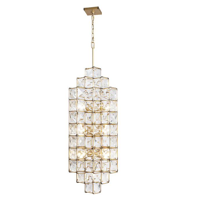Varaluz 329F14 Cubic 14-lt 19" Foyer Pendant