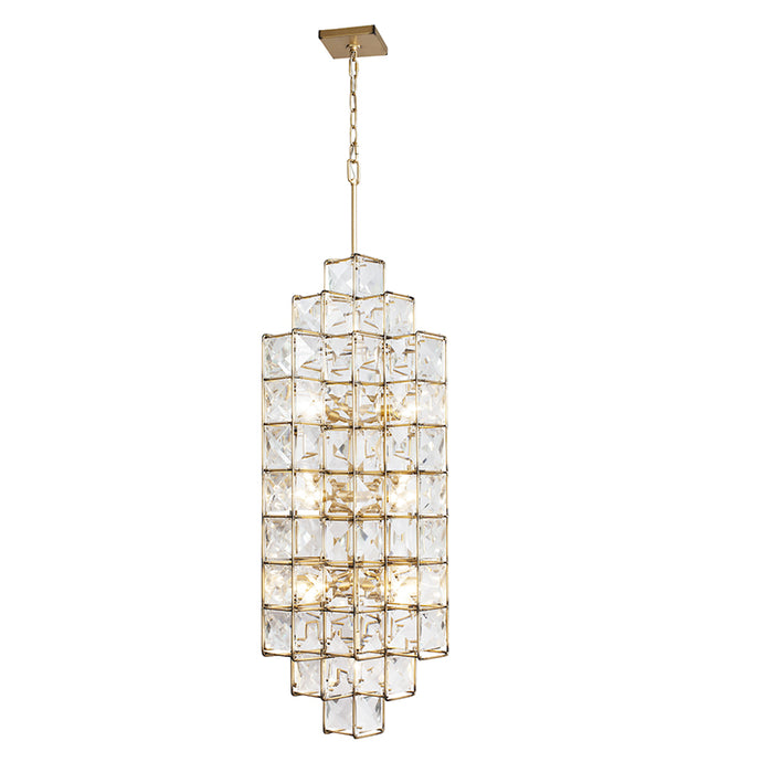 Varaluz 329F14 Cubic 14-lt 19" Foyer Pendant