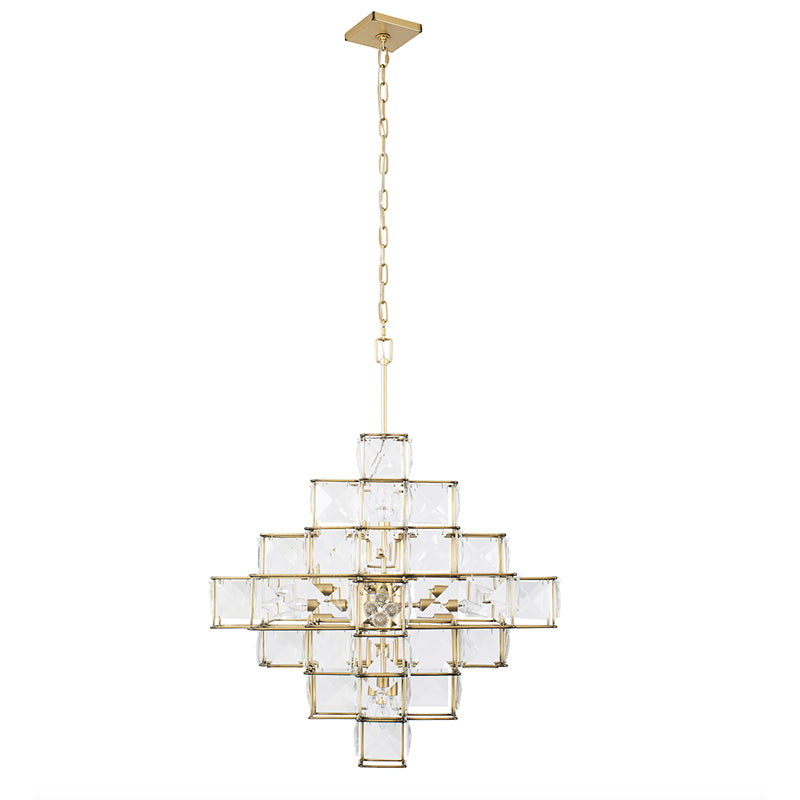 Varaluz 329C06 Cubic 6-lt 26" Chandelier