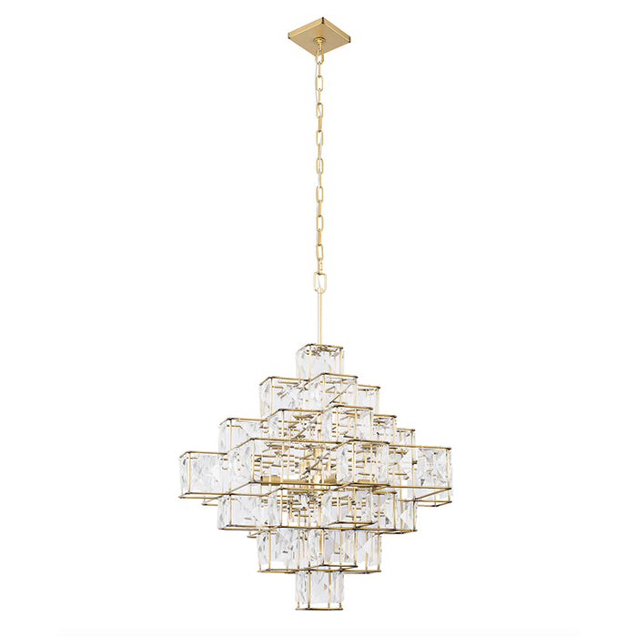 Varaluz 329C06 Cubic 6-lt 26" Chandelier