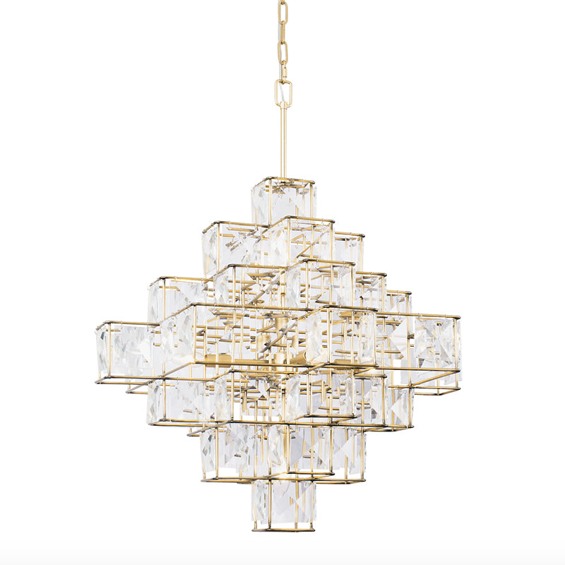 Varaluz 329C06 Cubic 6-lt 26" Chandelier