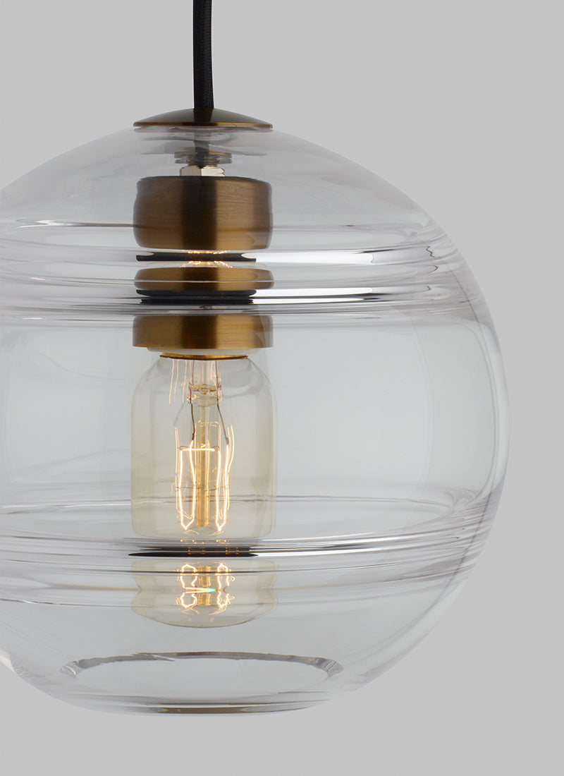 Tech 700TDSDNGP Sedona Medium 1-lt 8" LED Line Voltage Pendant