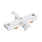 Juno T123 Recessed Trac Straight Connector