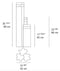 Artemide Logico Garden Triple LED Outdoor Floor Lamp
