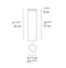 Artemide Logico Garden H45 LED Outdoor Bollard