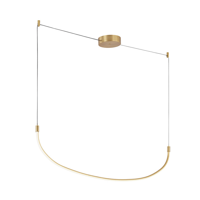 Kuzco LP89036 Talis 1- lt 37" LED Linear Pendant