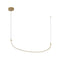 Kuzco LP89048 Talis 1- lt 47" LED Linear Pendant