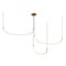 Kuzco MP89390 Talis 3-lt 90" LED Pendant