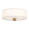 Alora Mood FM547924 Theo 3-lt 24" Flush Mount