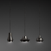 Bover Tibeta Set 3 3-lt 28" LED Pendant