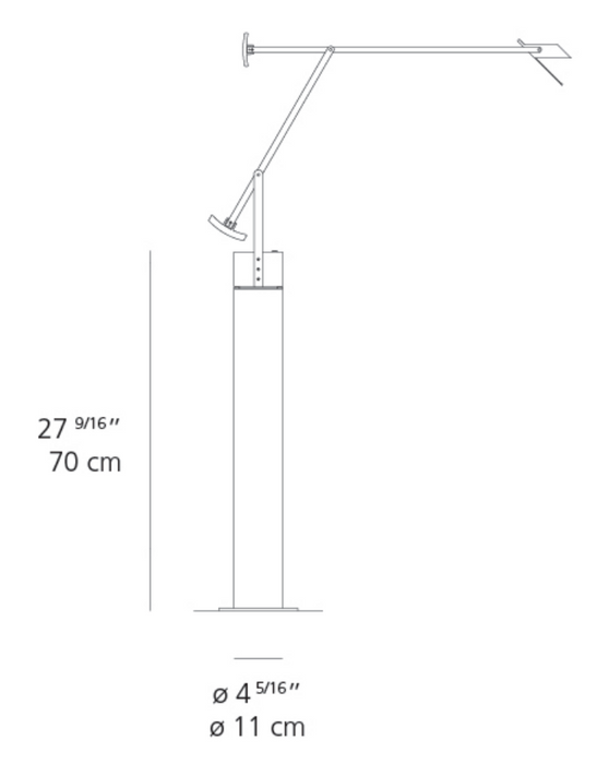 Artemide Tizio Classic LED Floor Lamp