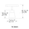 WAC TK-180501 Solo 1-lt Monopoint Luminaire