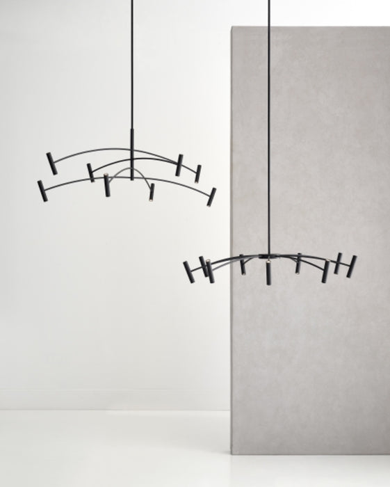 Tech 700ARL55 Aerial 18-lt 55" LED Chandelier