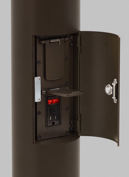 Visual Comfort 700OBARK1 Arkay One 37" Tall LED Outdoor Bollard, 4000K