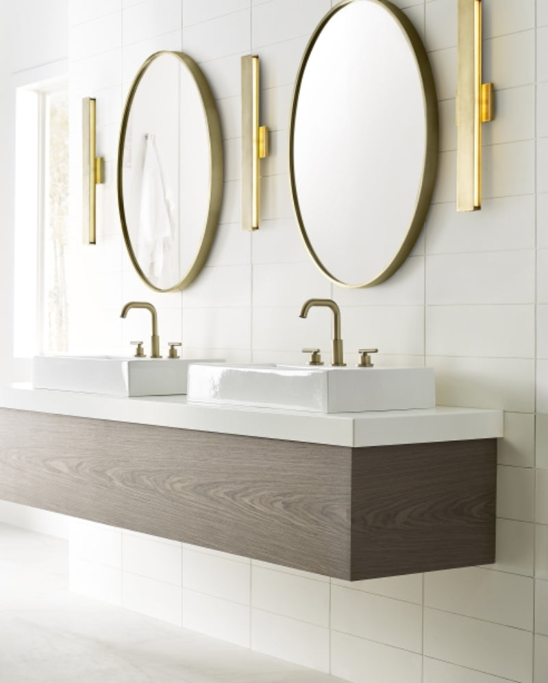 Visual Comfort 700BCBAU24 BAU 24" Bath Light, 277V