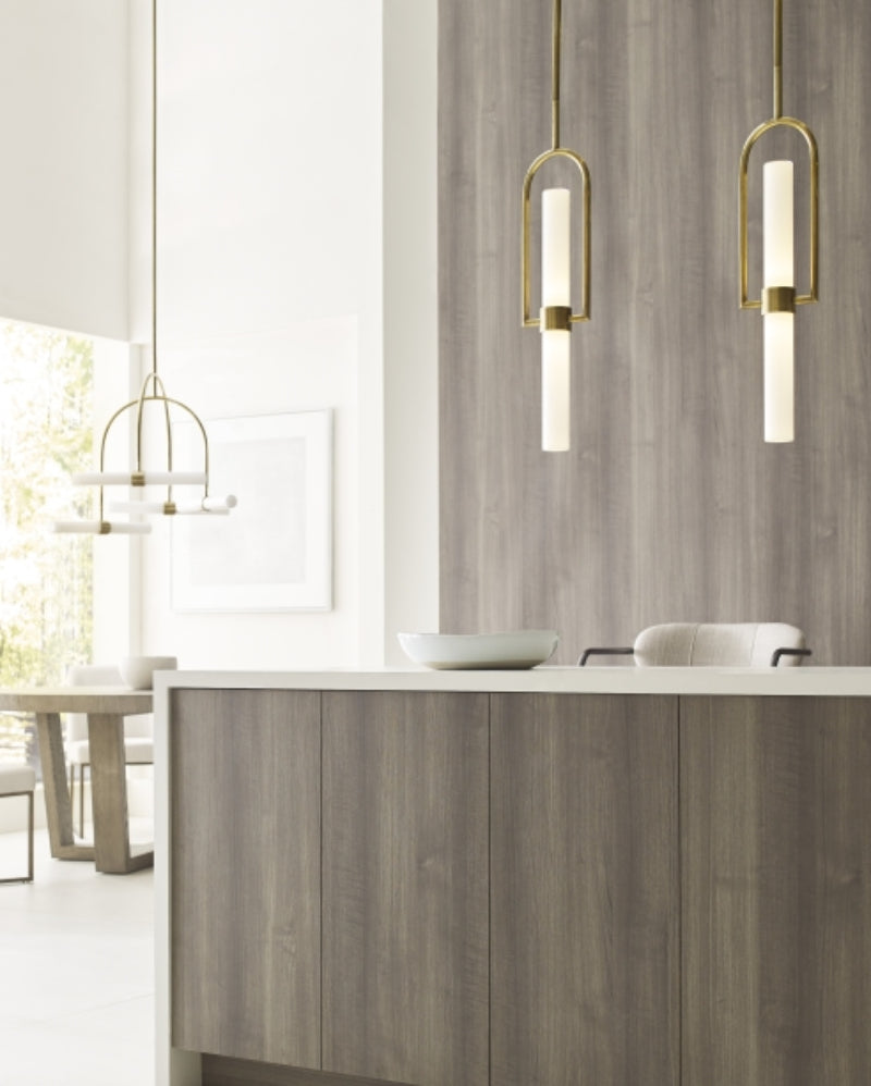 Visual Comfort 700TDCLM Calumn 1-lt 7" LED Pendant