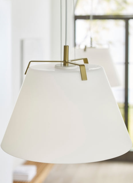 Tech 700TDDEVP Devin 1-lt 19" LED Pendant