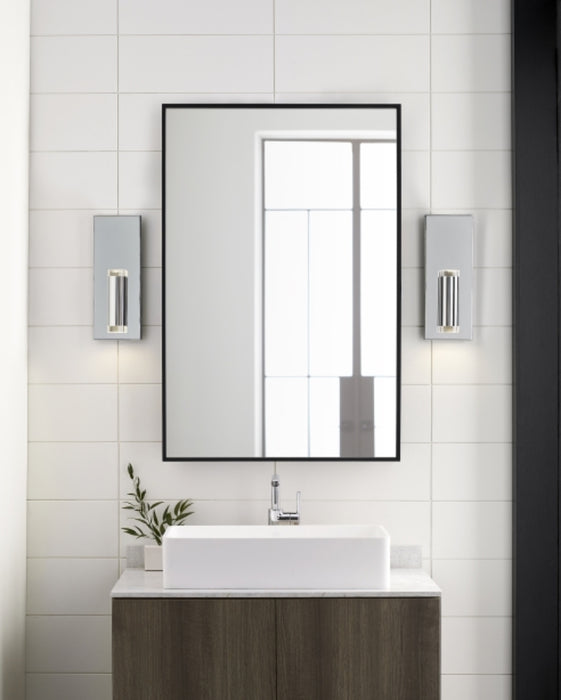 Visual Comfort 700BCDBS1 Dobson II 1-lt 13" Tall LED Wall / Bath Light