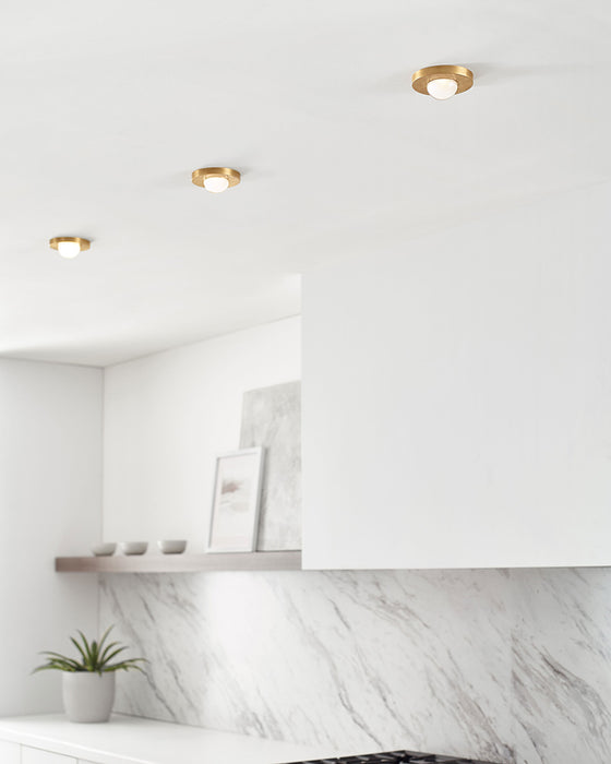 Tech 700FMEBL Ebell 1-lt 5" LED Flush Mount