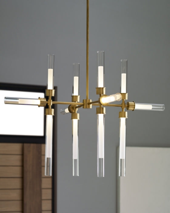 Visual Comfort 700LNG12 Linger 12-lt 38" LED Chandelier