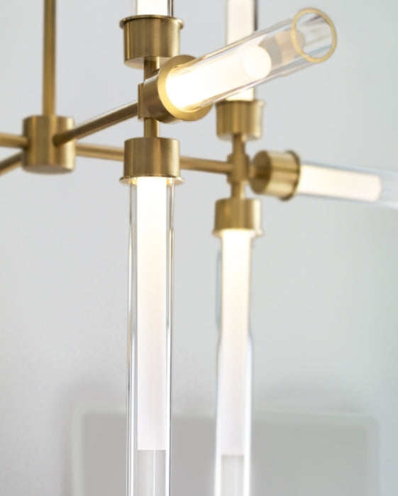 Visual Comfort 700LNG12 Linger 12-lt 38" LED Chandelier