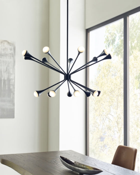 Tech 700LDY18 Lody 18-lt 32" LED Chandelier