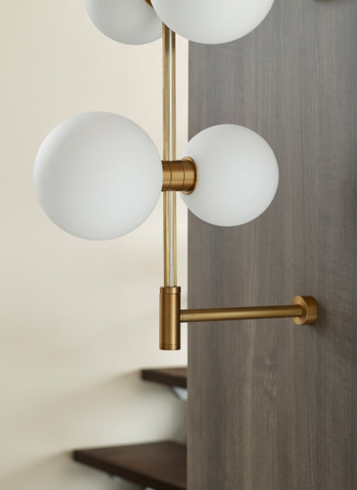 Tech 700MDWS3 ModernRail 8-lt 36" Tall LED Wall Light