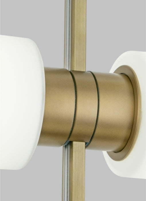 Tech 700MDWS3 ModernRail 8-lt 36" Tall LED Wall Light