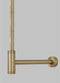Tech 700MDWS3 ModernRail 8-lt 36" Tall LED Wall Light