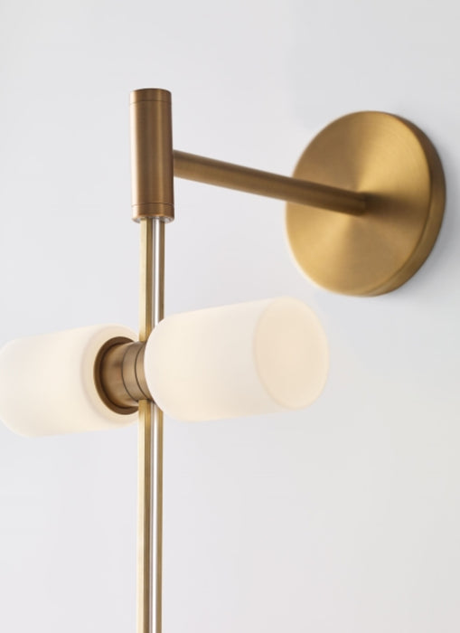 Tech 700MDWS3 ModernRail 8-lt 36" Tall LED Wall Light
