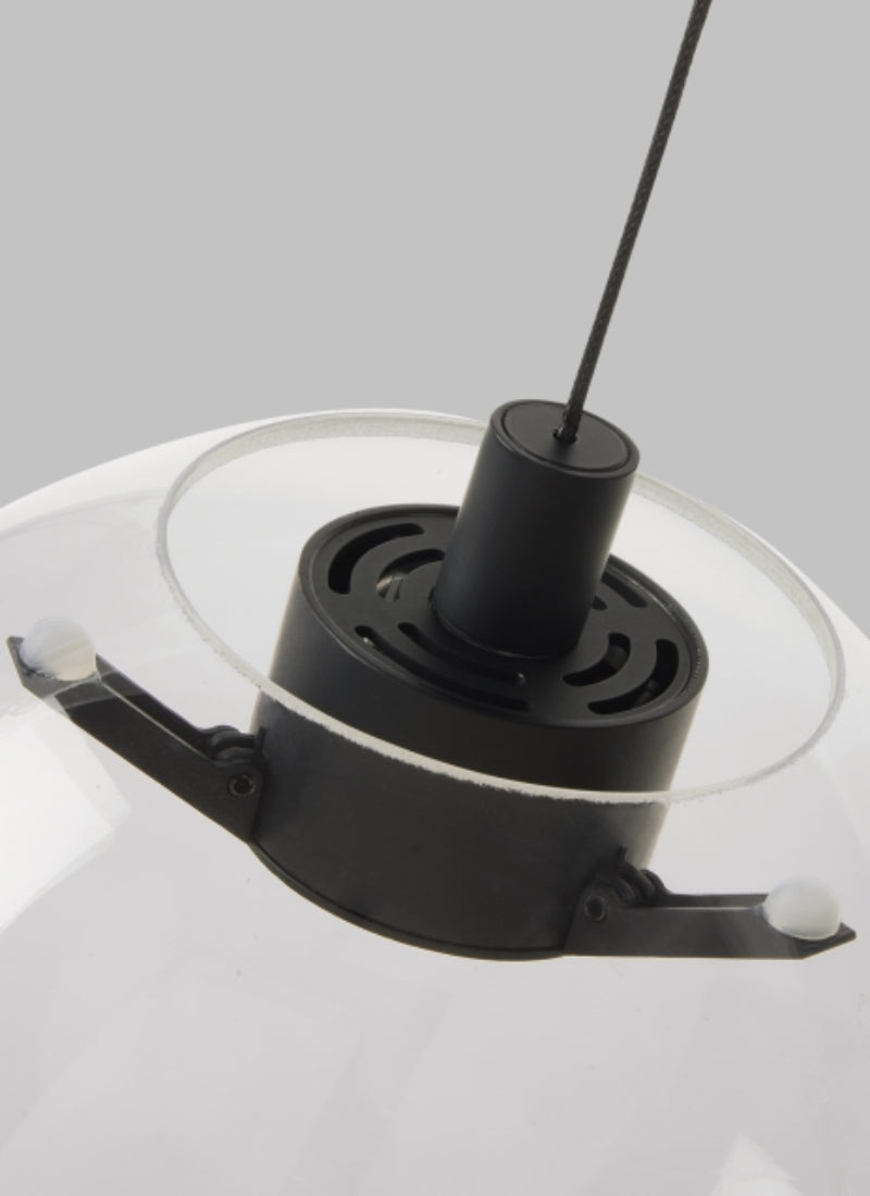 Visual Comfort Mini Palona 1-lt 8" LED Pendant