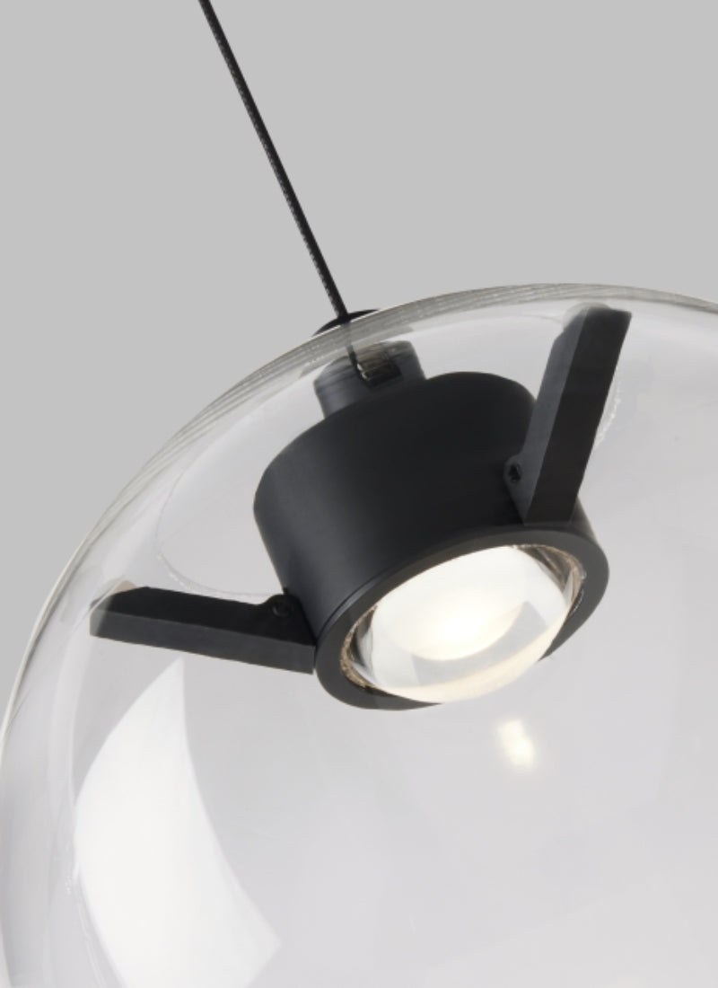 Visual Comfort Mini Palona 1-lt 8" LED Pendant