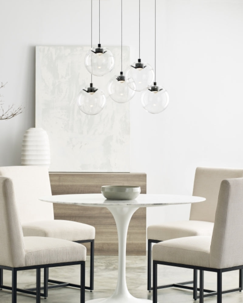 Visual Comfort Mini Palona 1-lt 8" LED Pendant