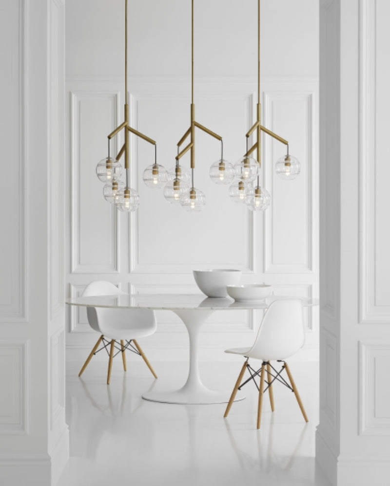 Visual Comfort 700SDNMPL3 Sedona Triple 12-lt 63" LED Chandelier
