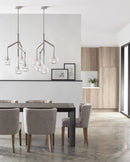 Tech 700SDNMPR1 Sedona Single 4-lt 25" LED Chandelier
